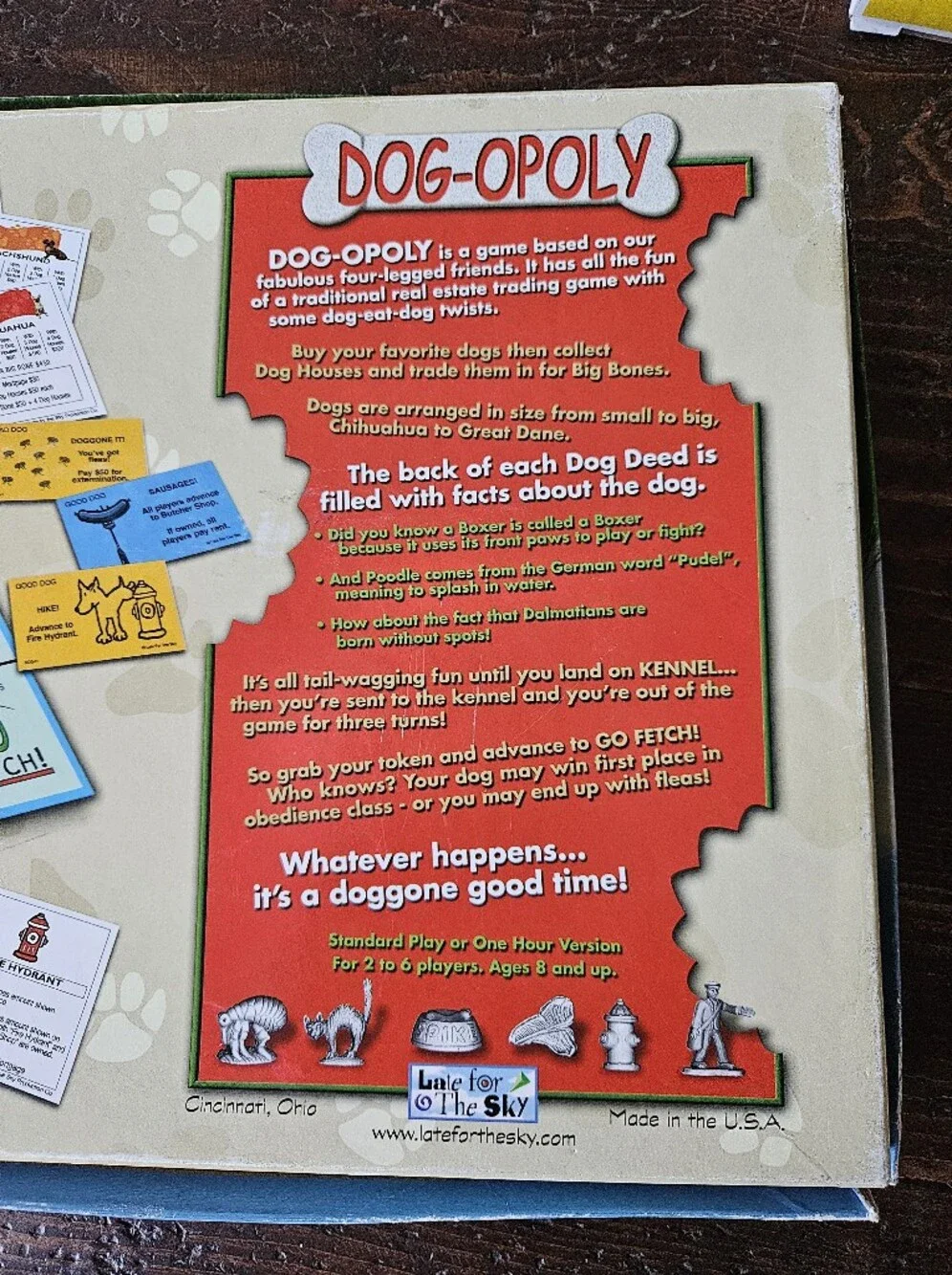 DOG-OPOLY Family Board Game - Multicolor Artwork